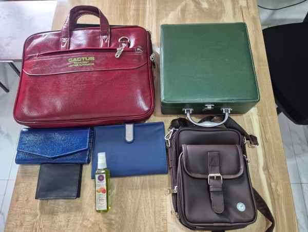 Cactus-based products, including bags and accessories. (Express)