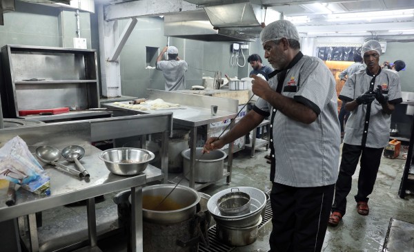 Following recent renovations and an appeal, the Maharashtra FDA has revoked the temporary suspension of the 100-year-old Noor Mohammadi Hotel license, and the hotel officially reopened on Wednesday. Express Photo by Ganesh Shirsekar. 