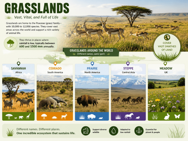 Knowledge Nugget | India’s First Guide to Grasslands: Why it matters