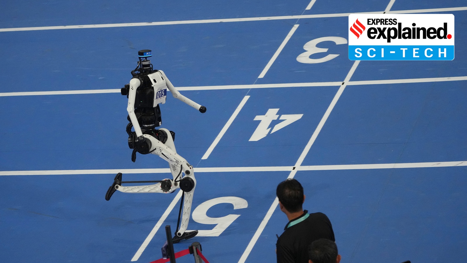 indianexpress.com - Explained Desk - Chinese robot sprints 100m faster than Usain Bolt: Why teaching robots to run matters