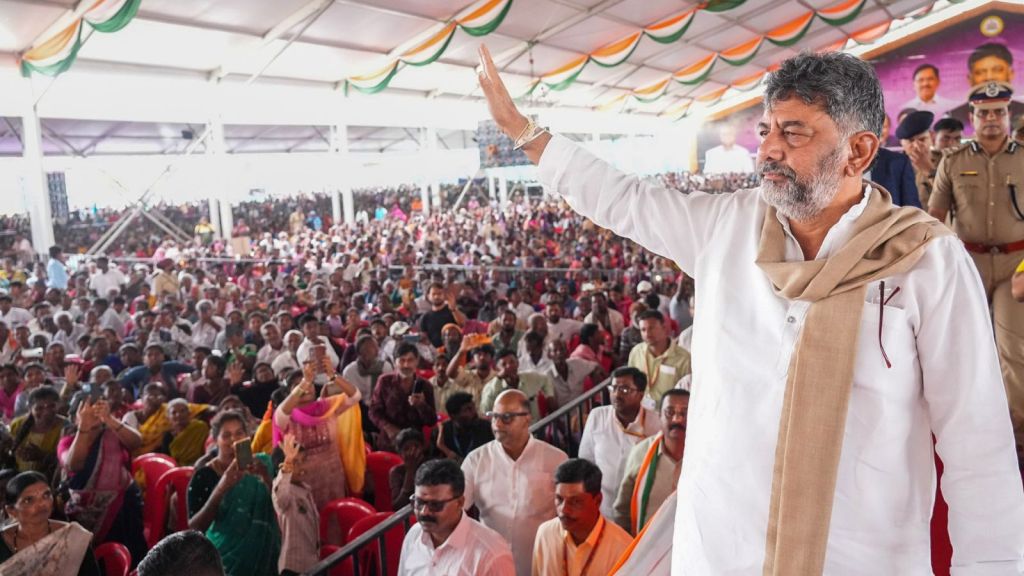 Karnataka Chief Minister D K Shivakumar. (File photo).
