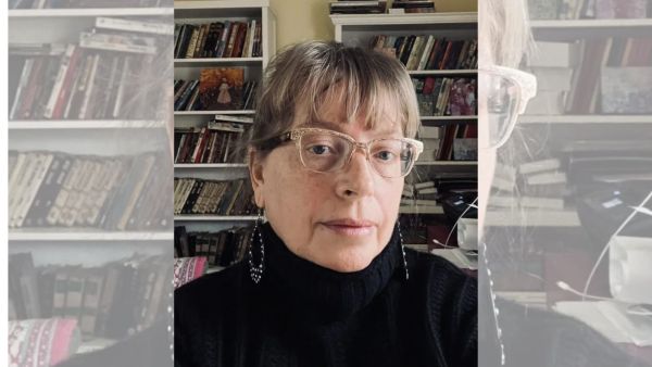 Daisy Rockwell won the International Booker Prize in 2022 for her translation of Geetanjali Shree's Tomb of Sand. (Photo: South Asia Institute) 