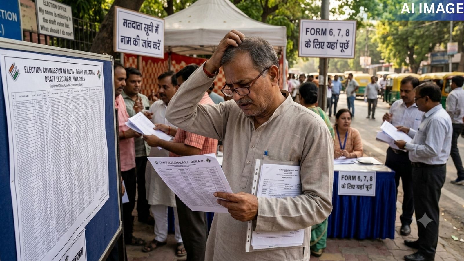 Name missing from Delhi draft voter list after SIR? Here’s what you can do next
