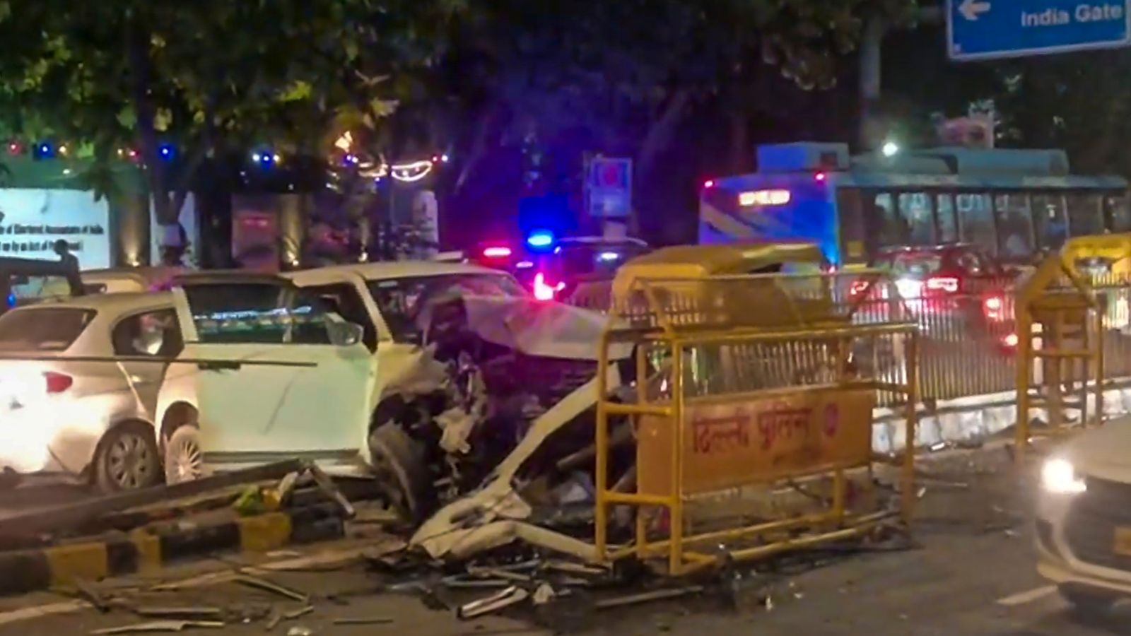 Two MLAs among six injured after speeding car crashes through divider, rams into SUV in Delhi
