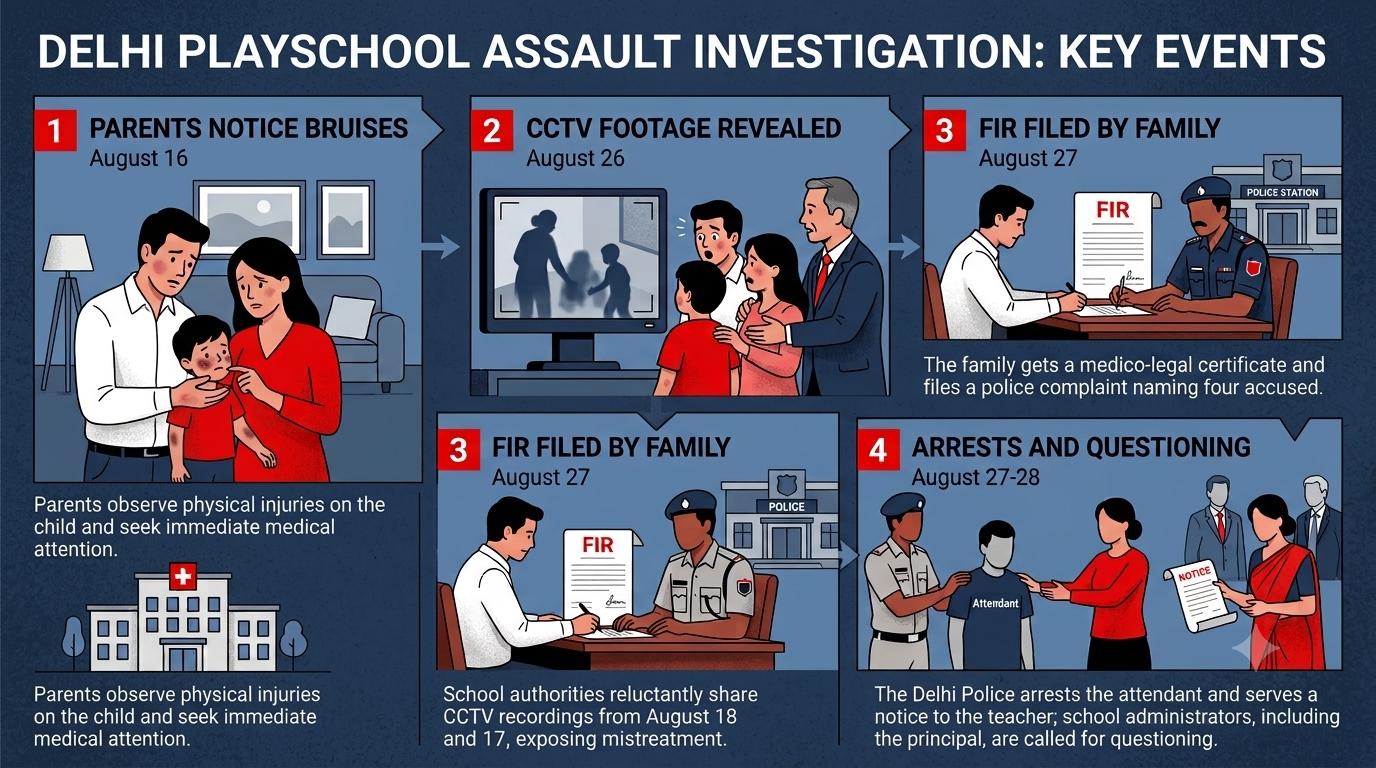 Delhi child assaulted