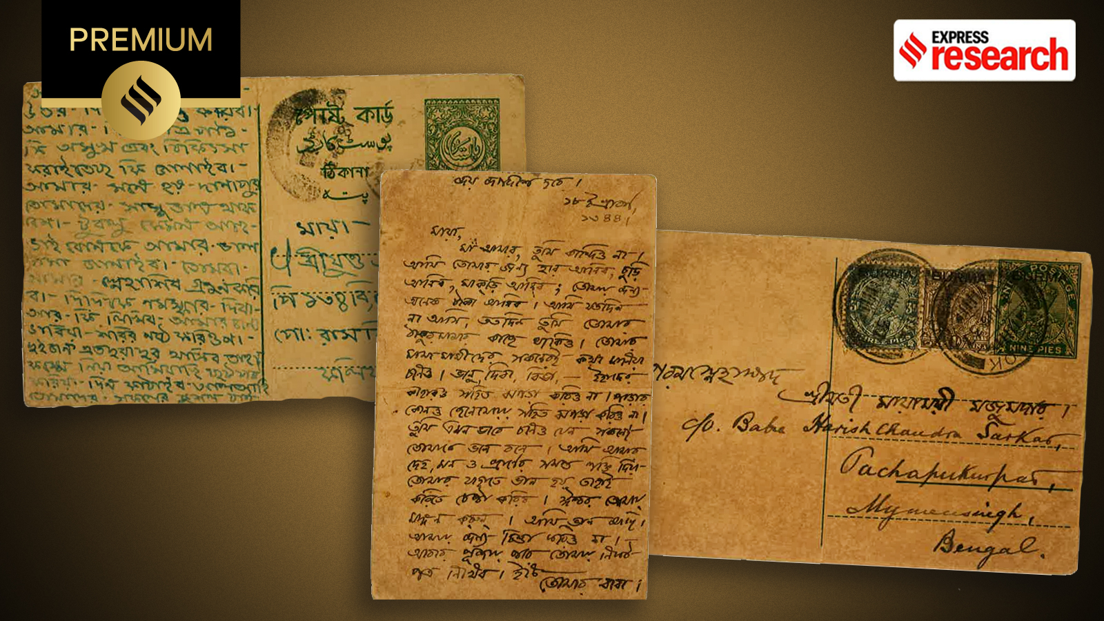 What my great-grandparents' letters reveal about an undivided Bengal