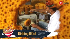 Ghewar, Indian sweet, how to make Ghewar, Rajasthani Ghewar