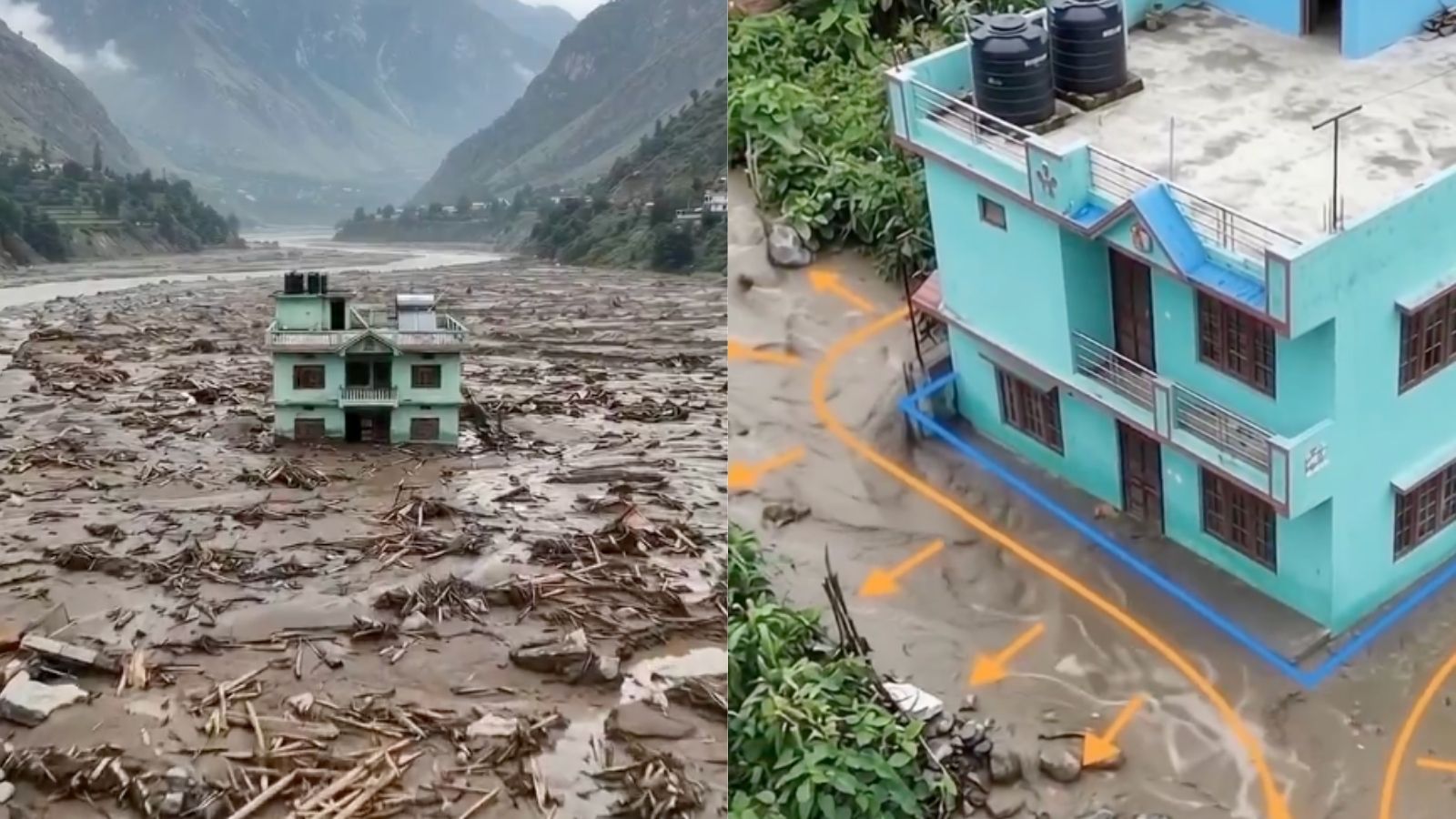 Engineering Triumph: How a Small Green House Survived Nepal's Catastrophic Flash Flood