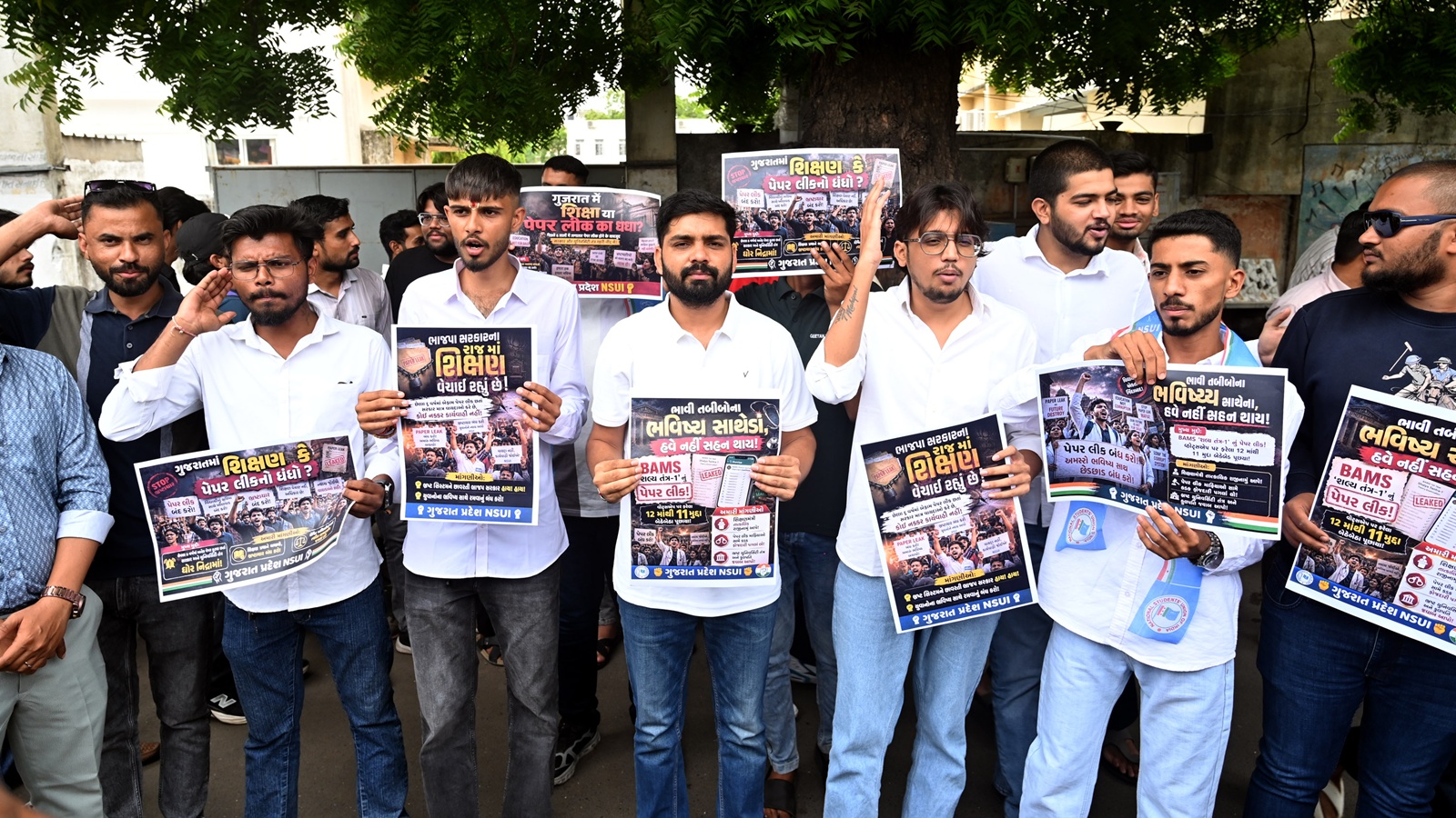 Gujarat police asked to withdraw all FIRs against NEET paper leak protesters, there may be only one