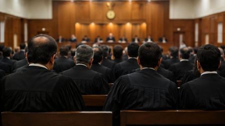BJP leader's ‘attack’ on judiciary: The demand was made in a resolution unanimously passed at an extraordinary general meeting of the GHCAA on August 17. (Image generated using AI)