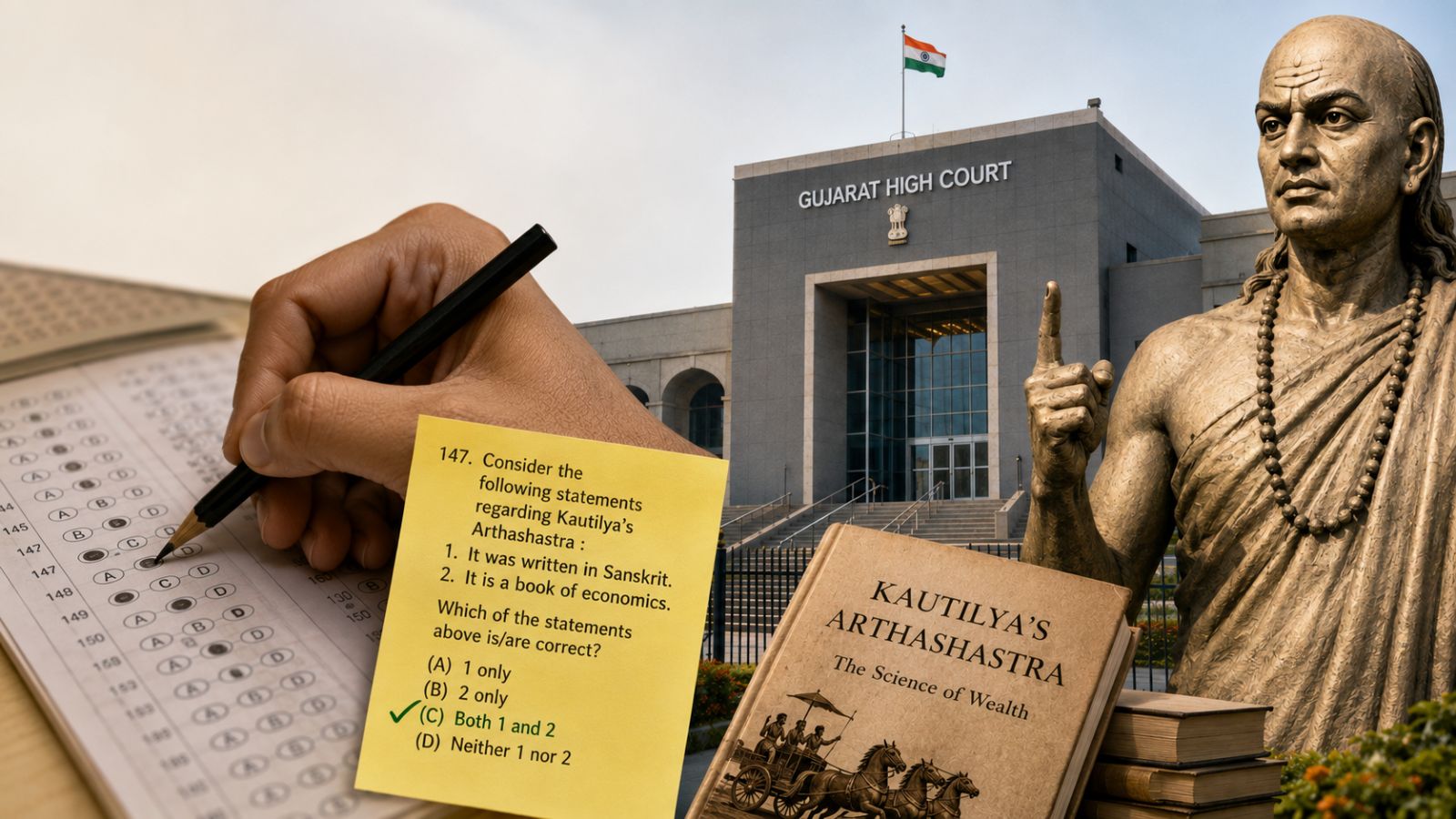 अर्थशास्त्र पर विवाद: गुजरात हाईकोर्ट ने GPSC को अभ्यर्थी के अंक बहाल करने का आदेश दिया