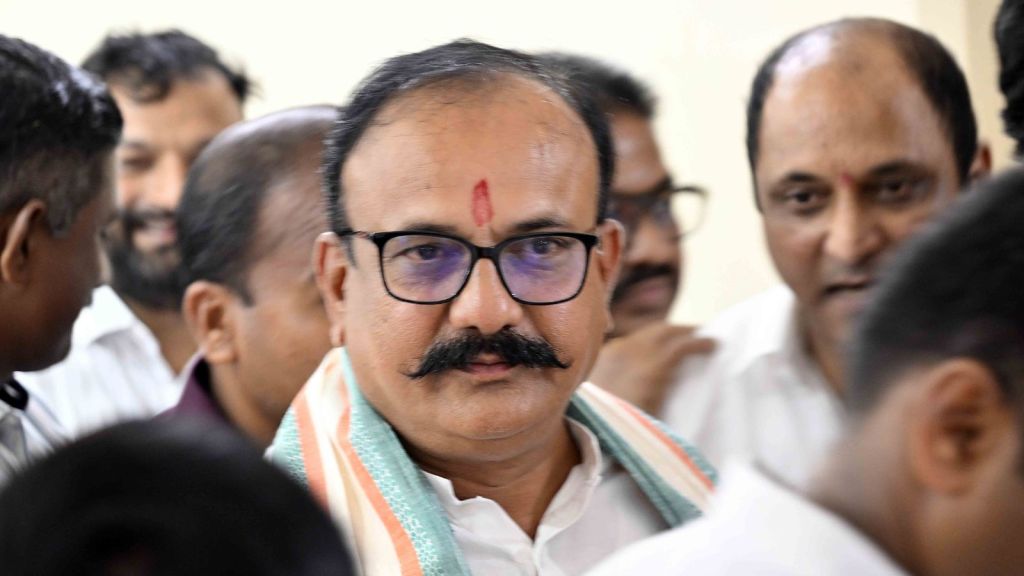 Maharashtra Congress chief Harshwardhan Sapkal. (Express Photo by Pavan Khengre)