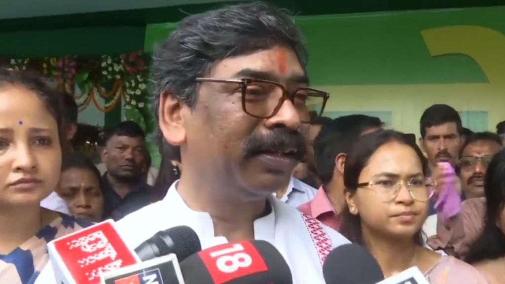 Jharkhand CM said that the government is sensitive on student concern and assured them of Justice