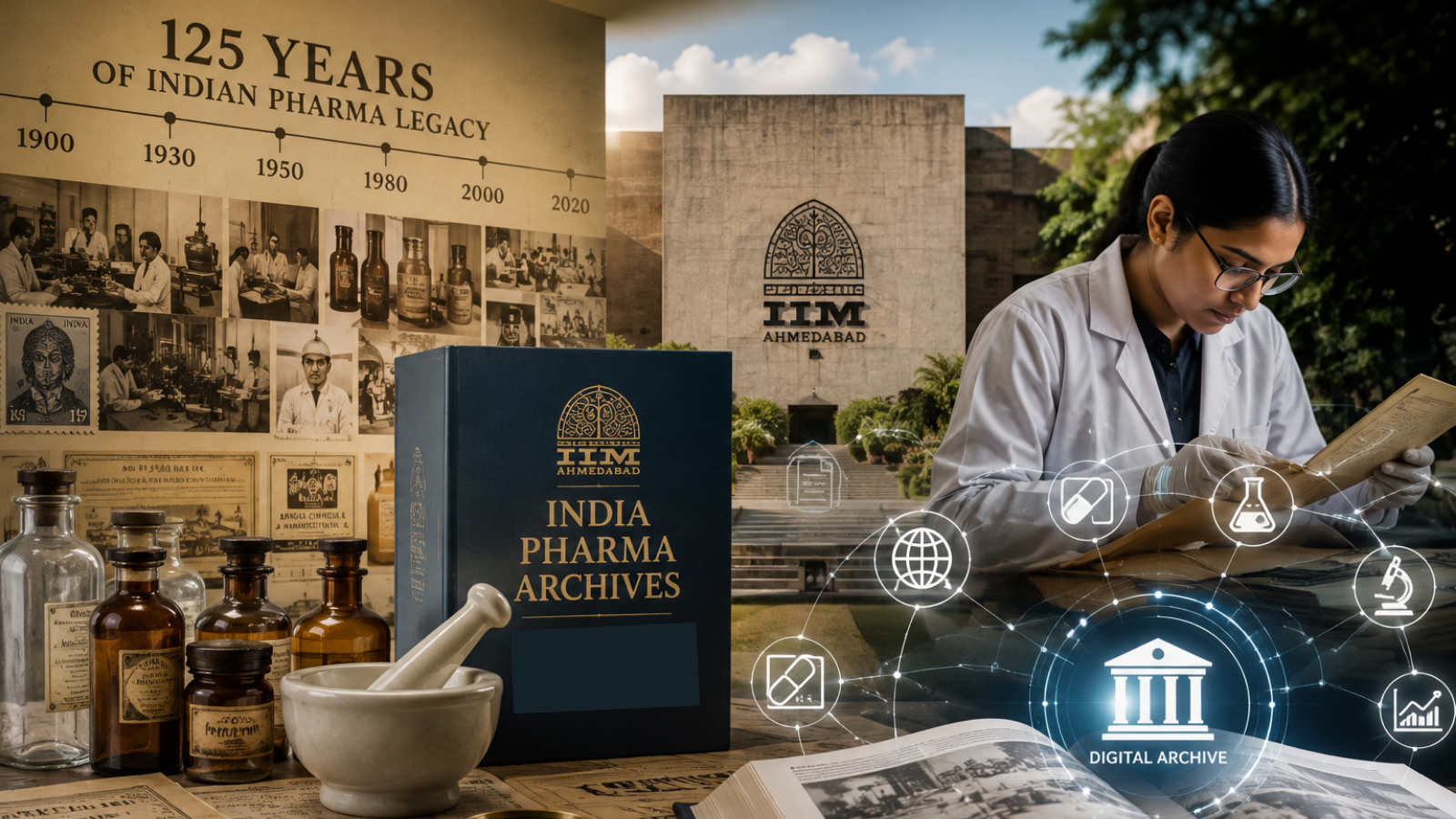 IIM Ahmedabad launches digital archive documenting 125 years of Indian pharma history