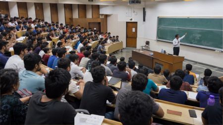 iit overcrowding teacher student ratio