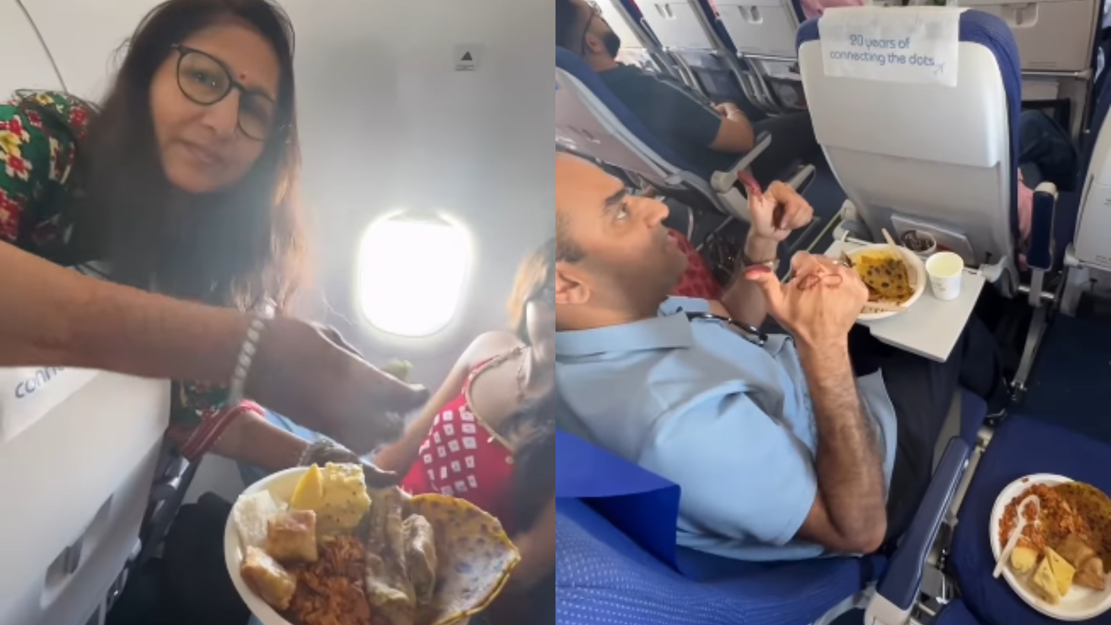 Indian Family Turns IndiGo Flight Cabin into 'Wedding Buffet' with Homemade Snacks