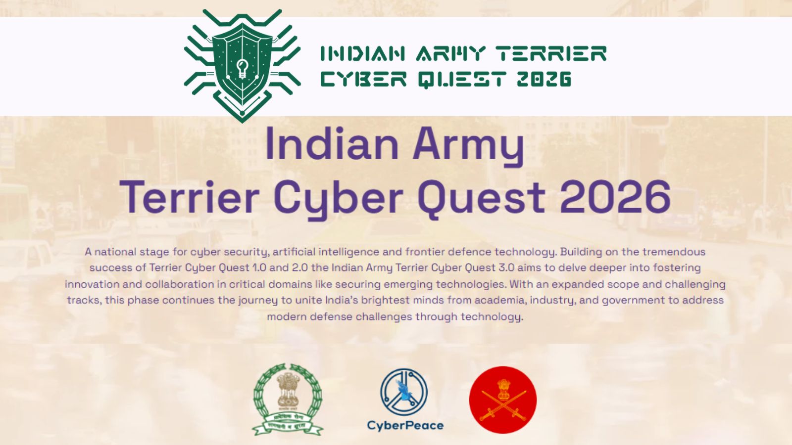indianexpress.com - Education Desk - Indian Army Cyber Quest 2026 hackathon: Who can apply, rewards and more