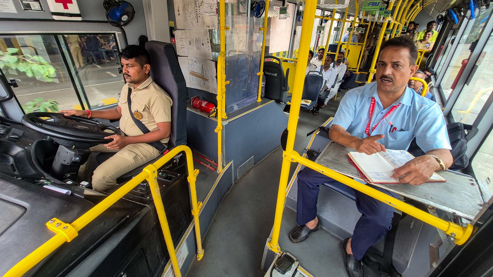India's oldest bus fleet trains its newest drivers hardest. But the accidents involve veterans