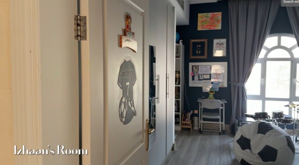 Inside Sania Mirza Dubai house