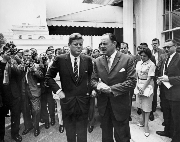 JFK and Ayub Khan