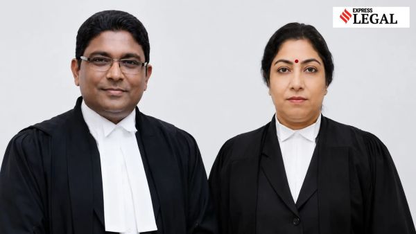 Justice A K Jayasankaran Nambiar and Preeta A K