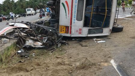 KSRTC Bus accident