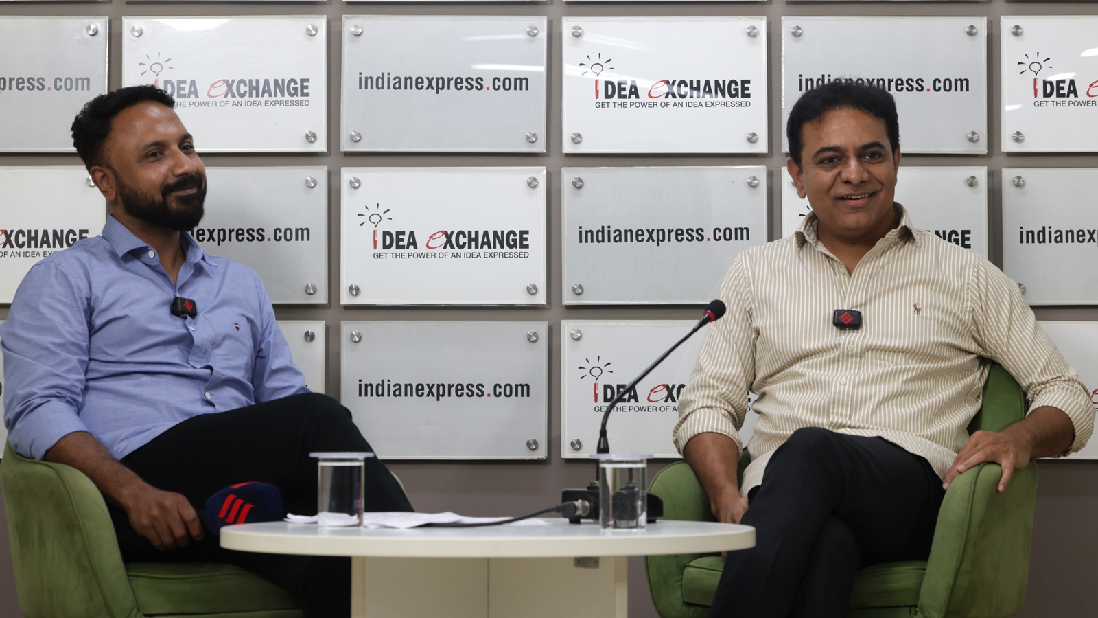 BRS leader KT Rama Rao at Idea Exchange: ‘People are economically bankrupt and politicians are intellectually bankrupt. It’s a deadly cocktail’