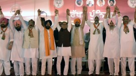 Baba Bakala, Punjab parties draw battle lines, Amritsar, Punjab assembly elections, Punjab Assembly polls, Guru Tegh Bahadur, Punjab Congress, Punjab BJP, Punjab AAP, Indian express news, current affairs