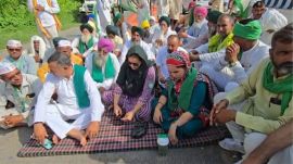 NH-52 Khanauri farmer blockade