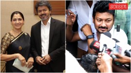 Kushboo Sundar and Chinmayi Sripaada have slammed Udhayanidhi Stalin for allegedly making derogatory remarks about CM Vijay and a female actor.