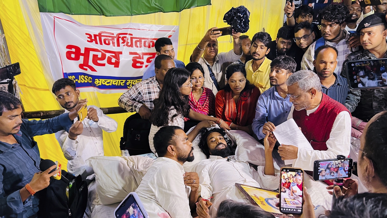 ‘Can’t leave without justice’: Jharkhand protest brings job aspirants together