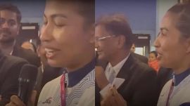 Lovlina Borgohain India map remarks went viral after the boxer pointed out that the Northeast was missing from a map displayed at a Glasgow restaurant