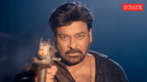 Chiranjeevi in a still from the glimpse, Kaaka