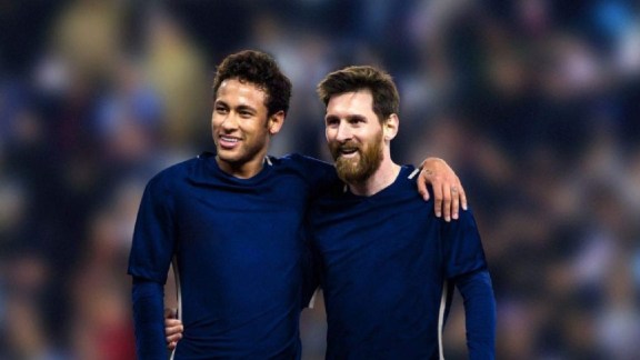 Lionel Messi Neymar reunion