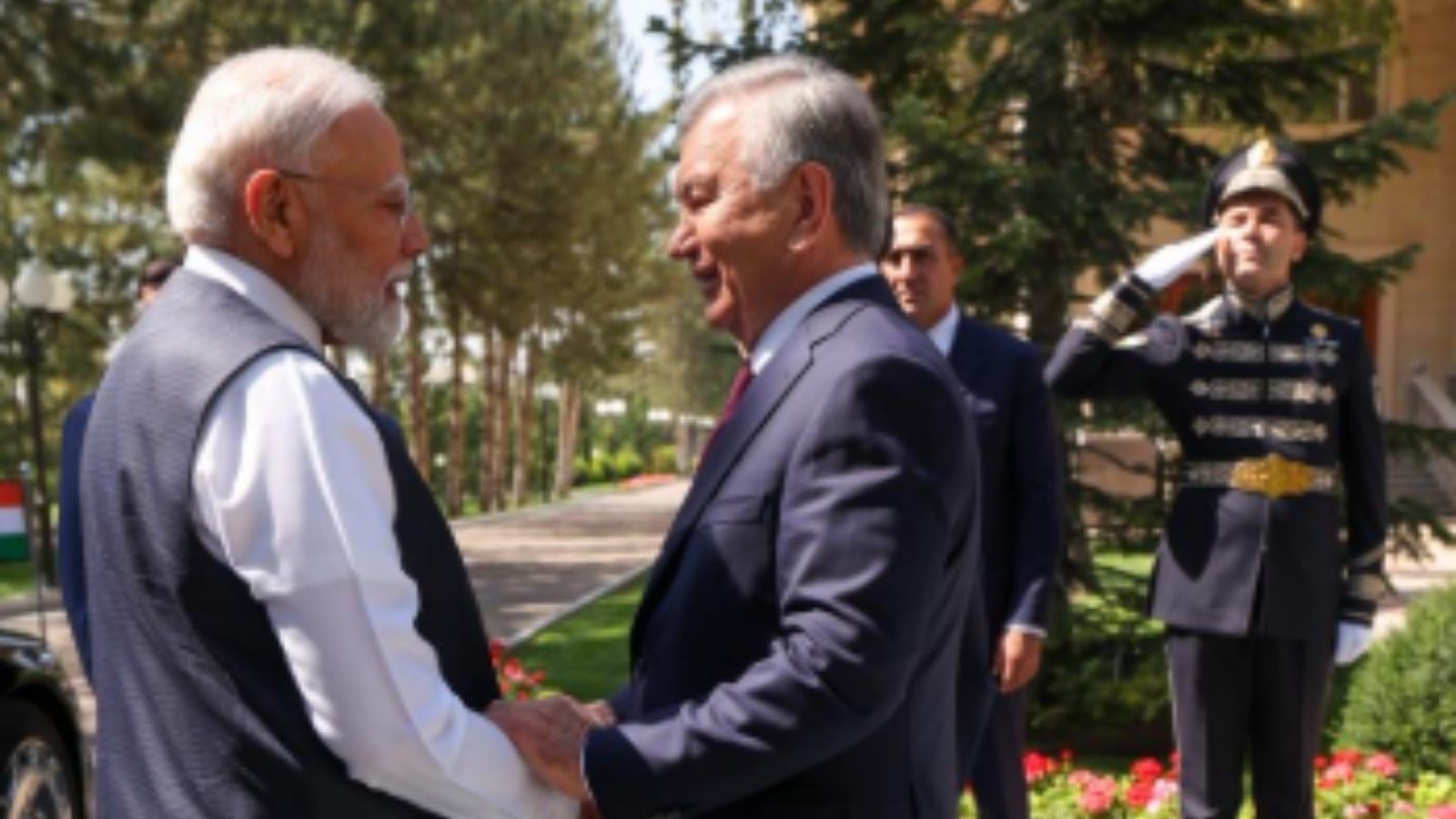 Modi, Uzbek President Mirziyoyev talk uranium supply, set $5bn trade target