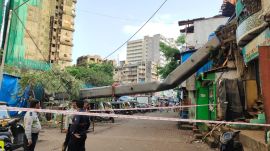 Mumbai crane collapse Mumbai crane collapse