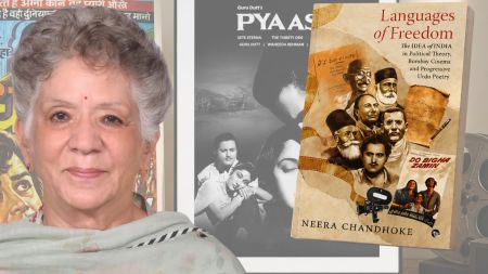 Political theorist Neera Chandhoke's anthology of essays 'Languages of Freedom.'