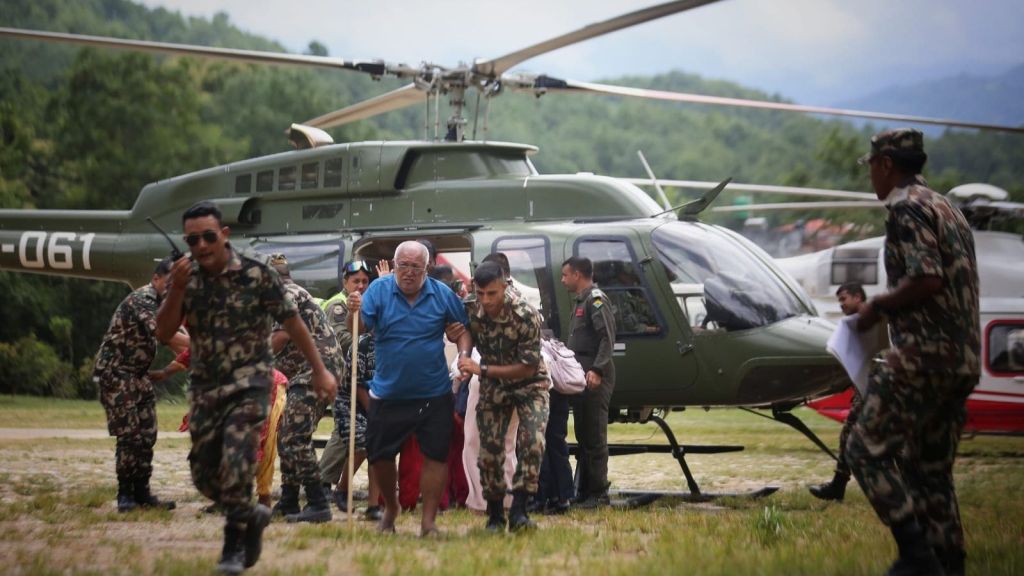 Nepal flood
