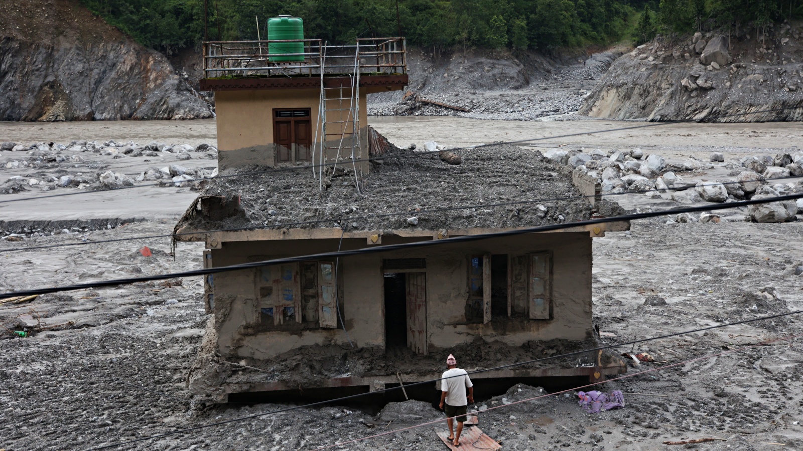 Express in Nepal | Houses buried in mud, fields, orchards destroyed: ‘We have nothing left now’