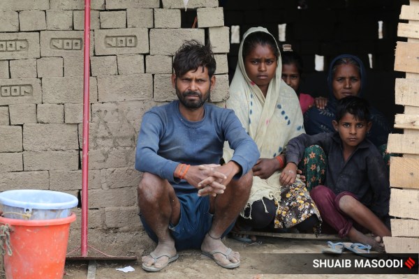 Kamlesh Kumar with his family