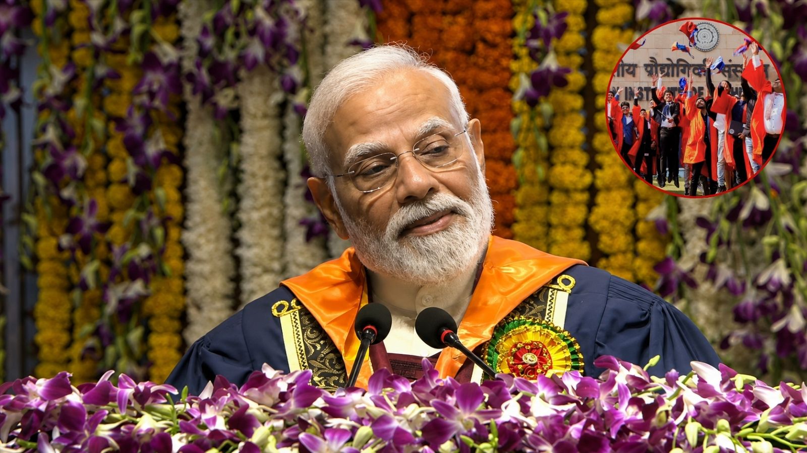 'First in my bloodline' to 'life's not a leaderboard': PM Modi's key moments from IIT Delhi convocation 2026
