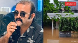 Actor Prasanth Alexander, whose home in Malappally has been flooded for the third time since 2018
