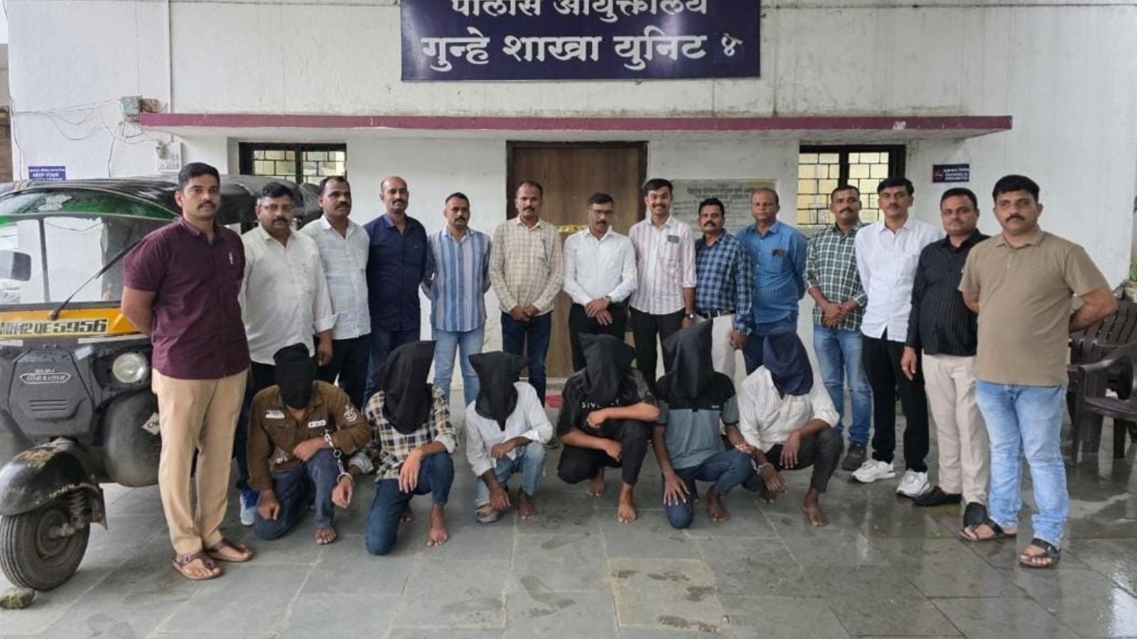 पुणे में डिलीवरी बॉय का अपहरण और लूट: पुलिस ने छह आरोपियों को किया गिरफ्तार