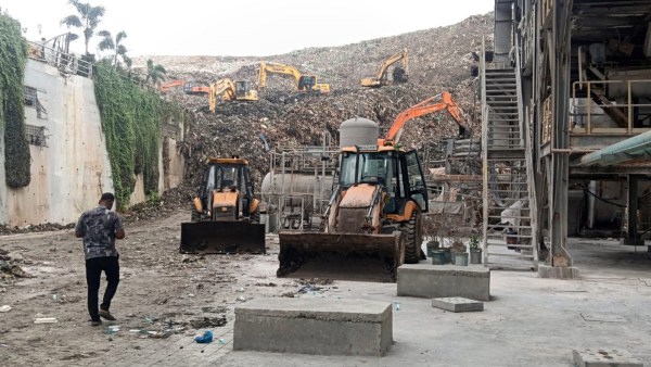 garbage heap
