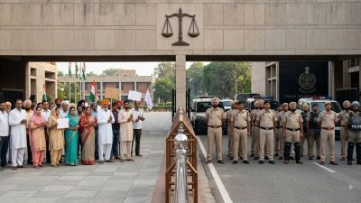 The Punjab and Haryana High Court said authorities must protect the fundamental right to peaceful protest while ensuring public safety. (AI-generated)