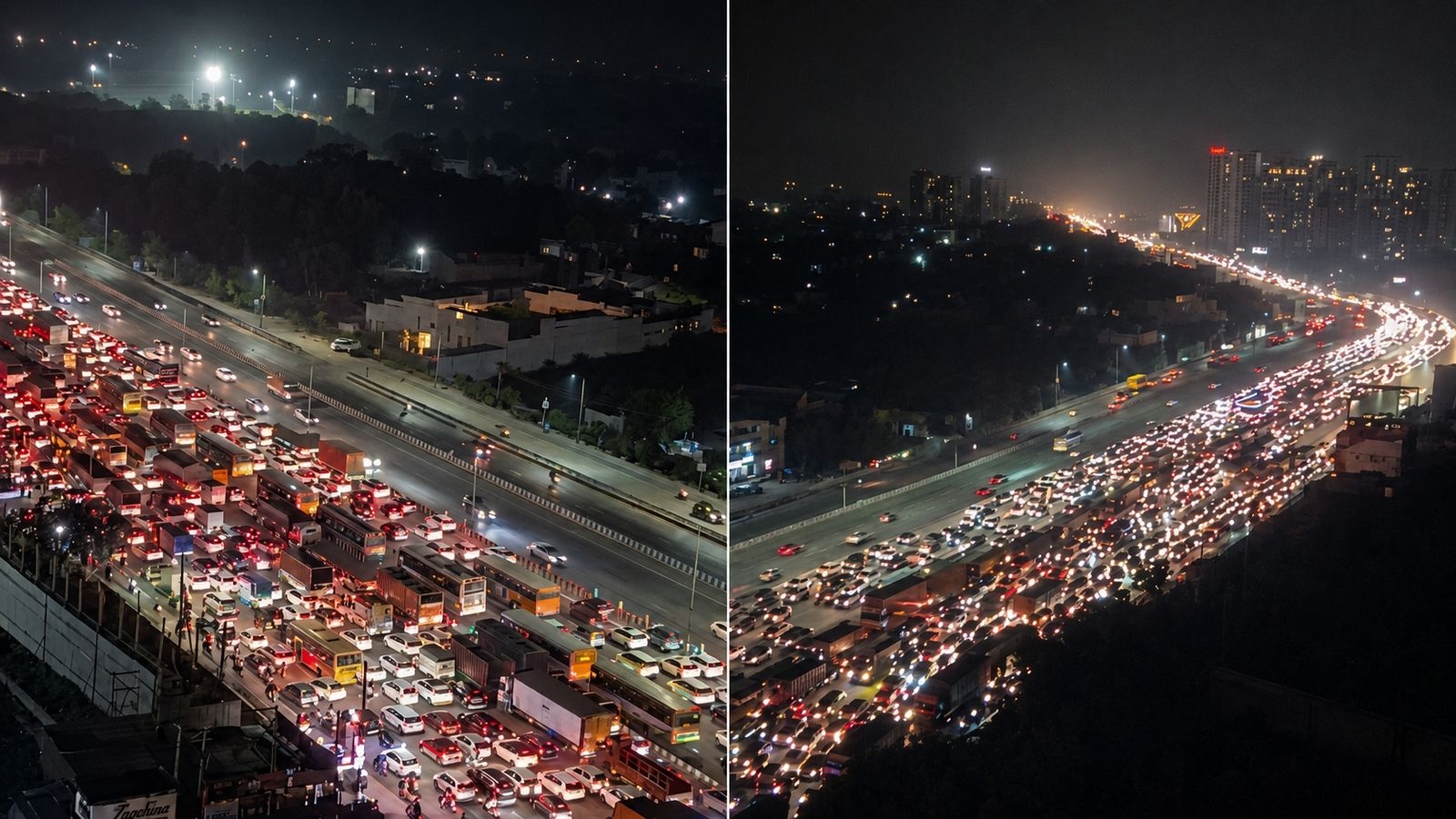 Raksha Bandhan Rush Paralyzes Delhi-NCR Traffic; Commuters Stranded for Hours