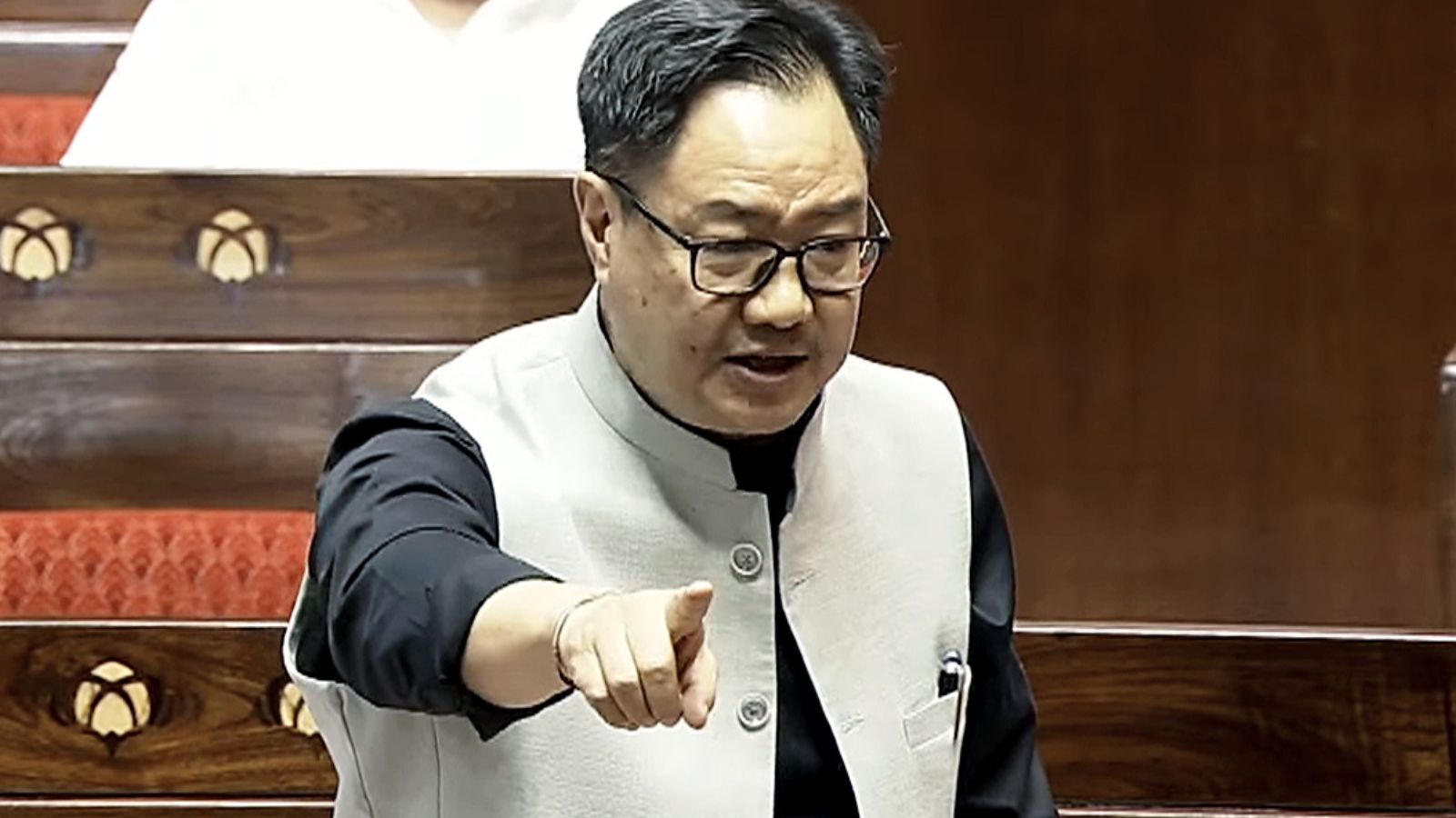 Opposition can’t dictate which minister will come to House and respond: Rijiju