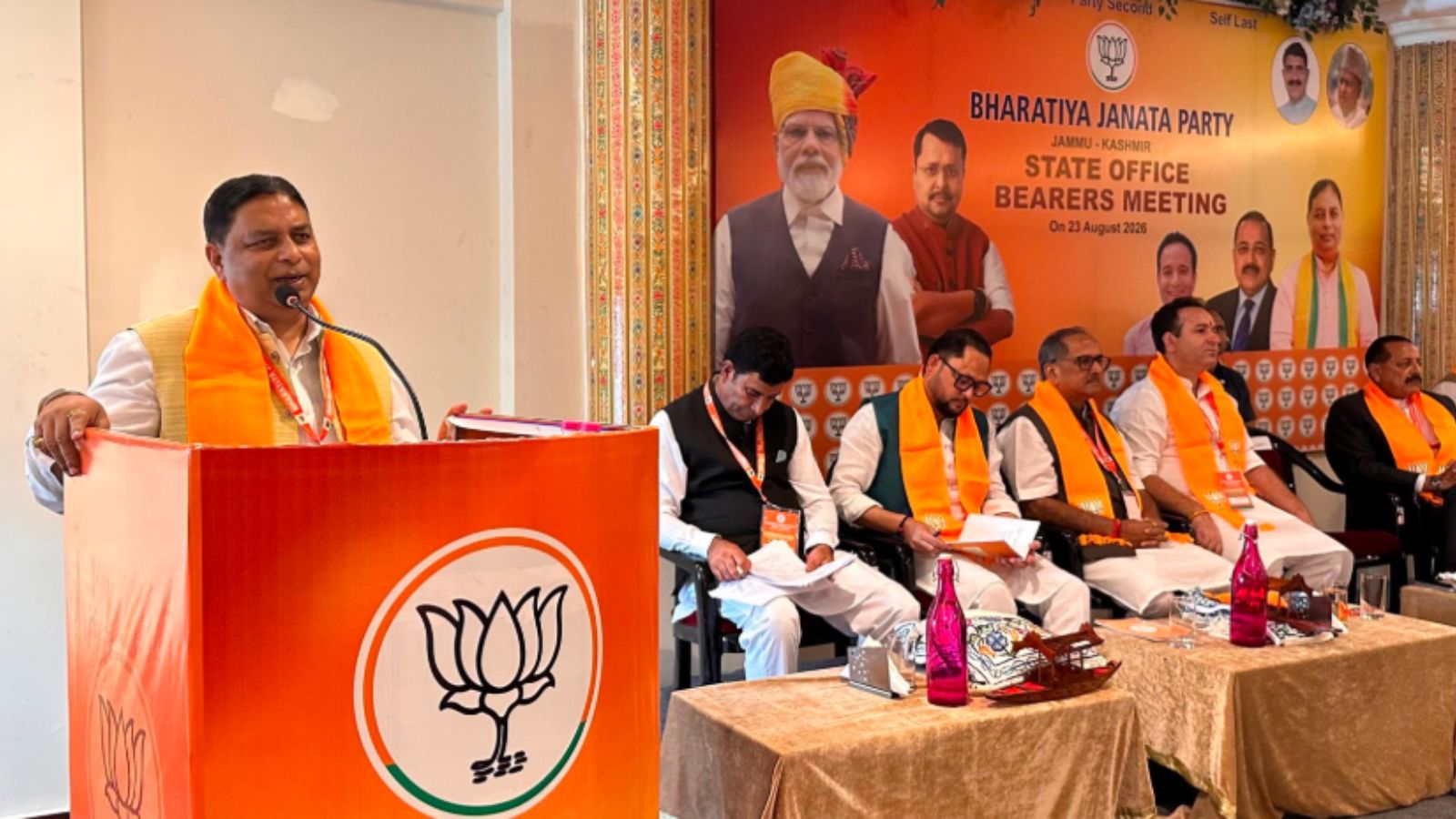 ‘Normalcy returning’: BJP holds its first-ever organisational meet in Srinagar