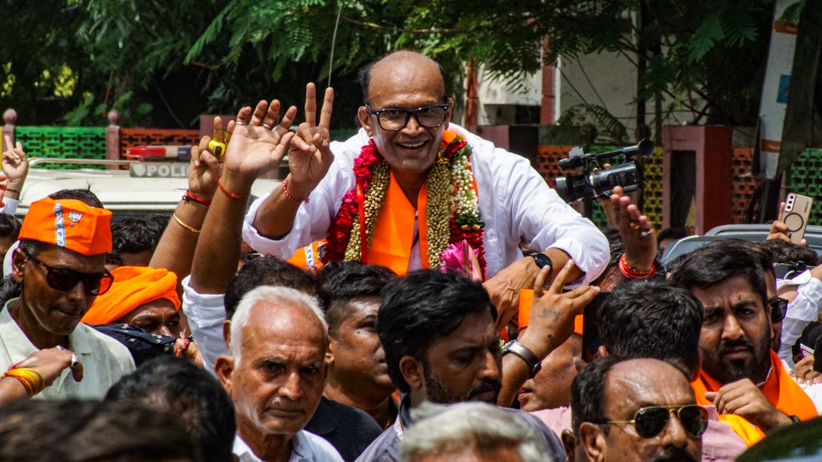 BJP retains Manjalpur Assembly seat in Gujarat; Satish Patel defeats Cong rival by over 30,000 votes