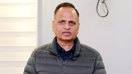 Former Delhi minister Satyendar Jain (File photo)